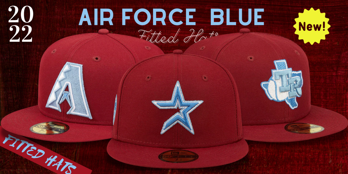 NEW ERA LOS ANGELES ANGELS 40TH SEASON AIR FORCE buying BLUE UNDERVISOR 59FIFTY HAT