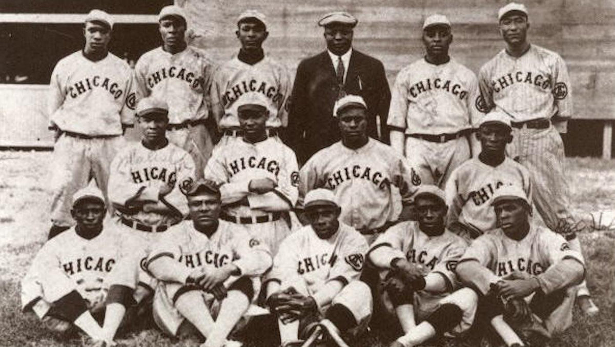 Men’s Chicago American Giants Negro League Archive Legends Black Adjustable  Cap