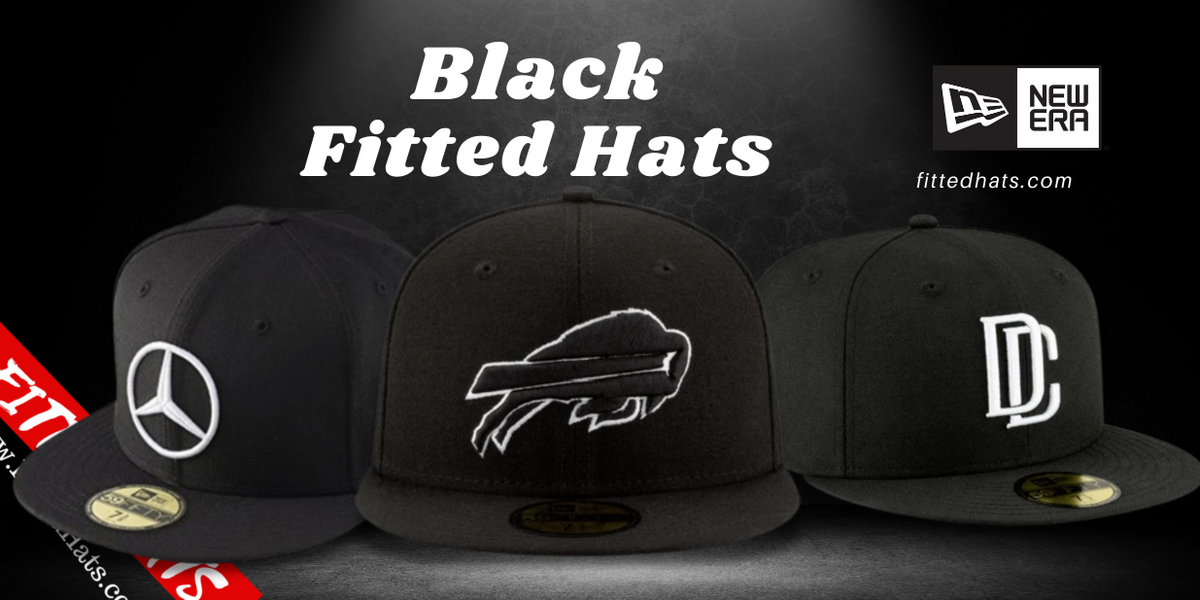 New Era 59FIFTY Black Dome Detroit Lions 75th Anniversary Patch Hat - Black Black / 7