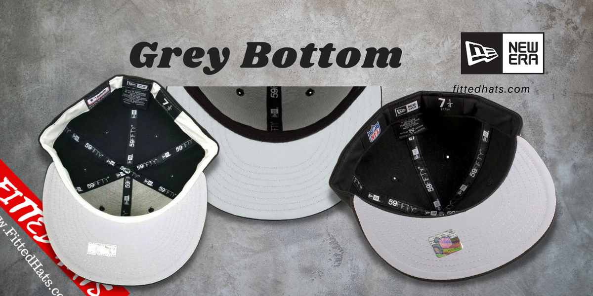 New Era LOW-CROWN 59FIFTY-BLANK Heather Light Grey Fitted Hat