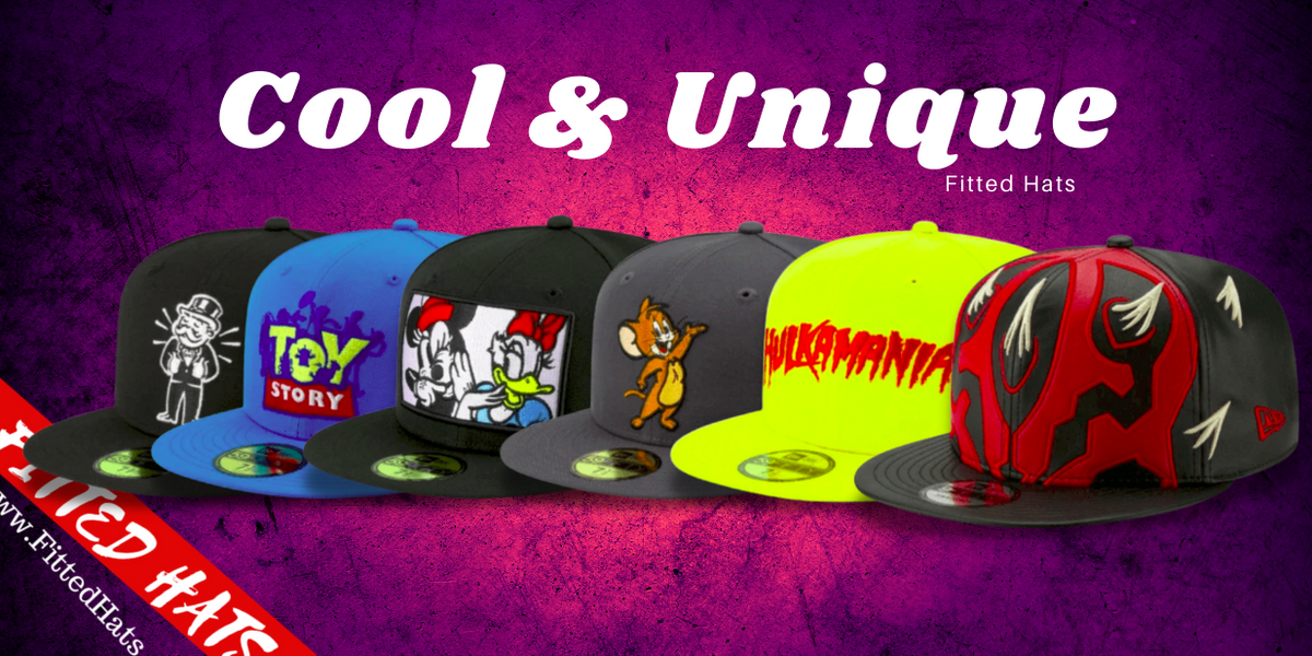Interactie huilen Picasso Cool Fitted Hats | Cool 59fifty Hats | Coolest New Era Hats