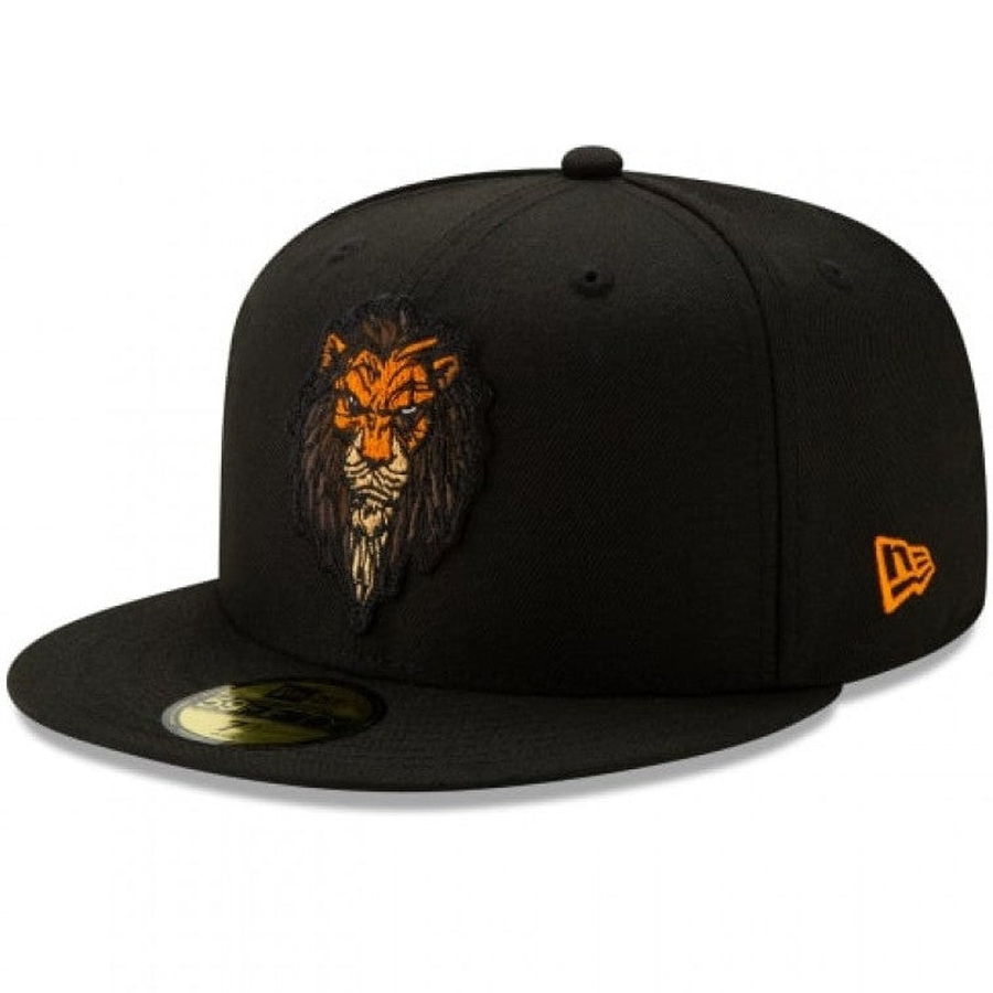 New Era x Lion King Scar Black 59FIFTY Fitted Hat | FittedHats.com