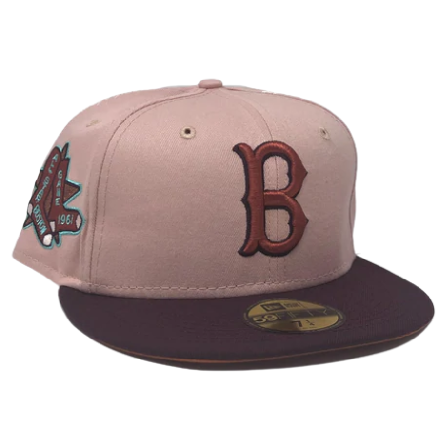 BOSTON RED SOX 1961 hotsell ALL STAR GAME RUST ORANGE BRIM NEW ERA FITTED HAT