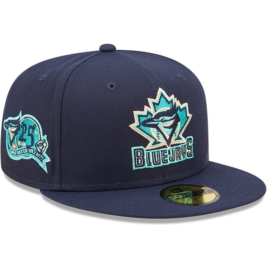 New Era Lids Exclusive Oceanside Peach Toronto Blue Jays Fitted 7 1/4 Hat buy