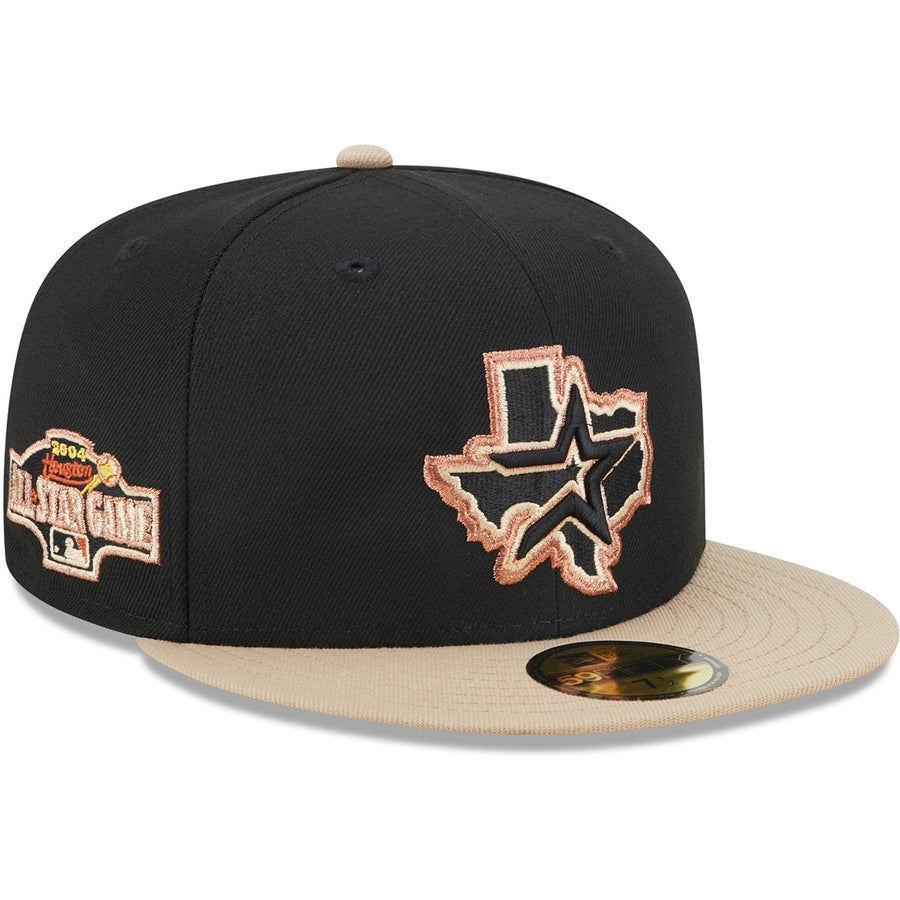 Houston Astros New Era Navy 2023 Gold Collection 59FIFTY Fitted Hat