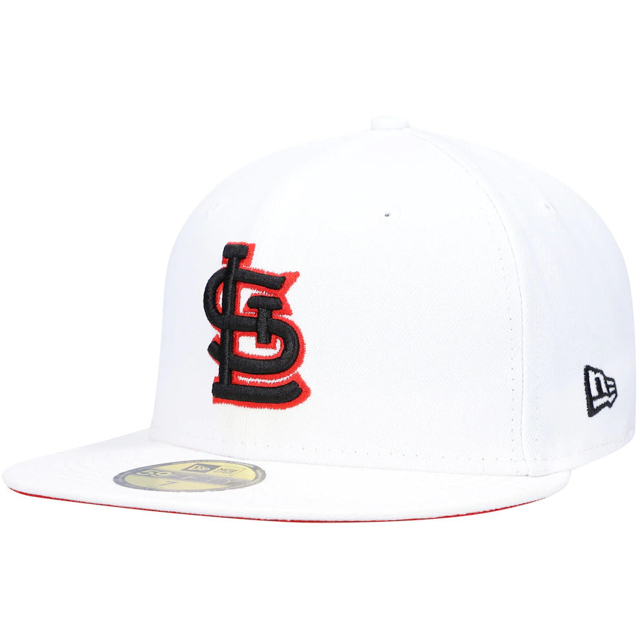 Kids St.Louis Cardinals (0FF-White) (2006 Worldseries) New Era 59FIFTY Fitted (Red Under Visor)
