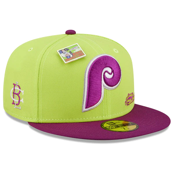 Toronto Blue Jays New Era MLB x Big League Chew Swingin' Sour Apple Flavor  Pack 59FIFTY Fitted Hat - Green/Purple