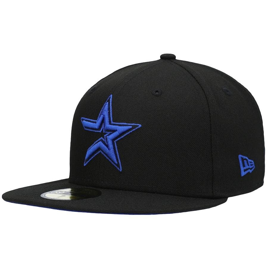 Shop New Era 59Fifty Houston Astros 2022 World Series Side Patch Fitted Hat  13552006 black