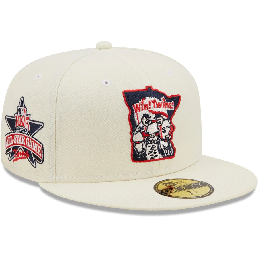 MINNESOTA TWINS 1985 ALL STAR GAME BLACK RED BRIM NEW ERA FITTED HAT –  Sports World 165