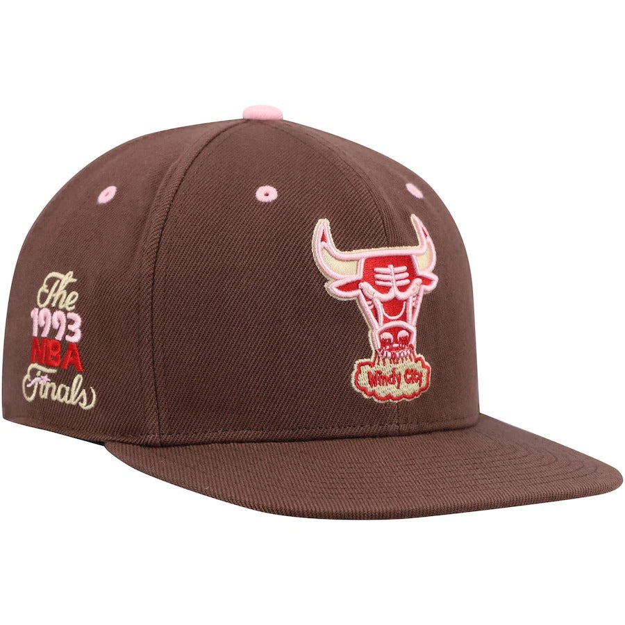 Mitchell & Ness Chicago Bulls Brown 1993 NBA Finals Hardwood Classics