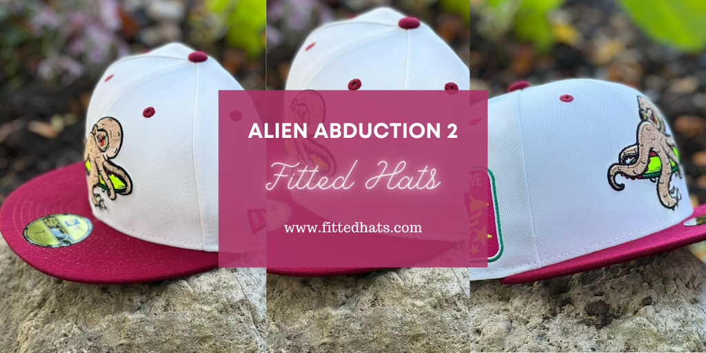 Alien Abduction 2 Fitted Hat