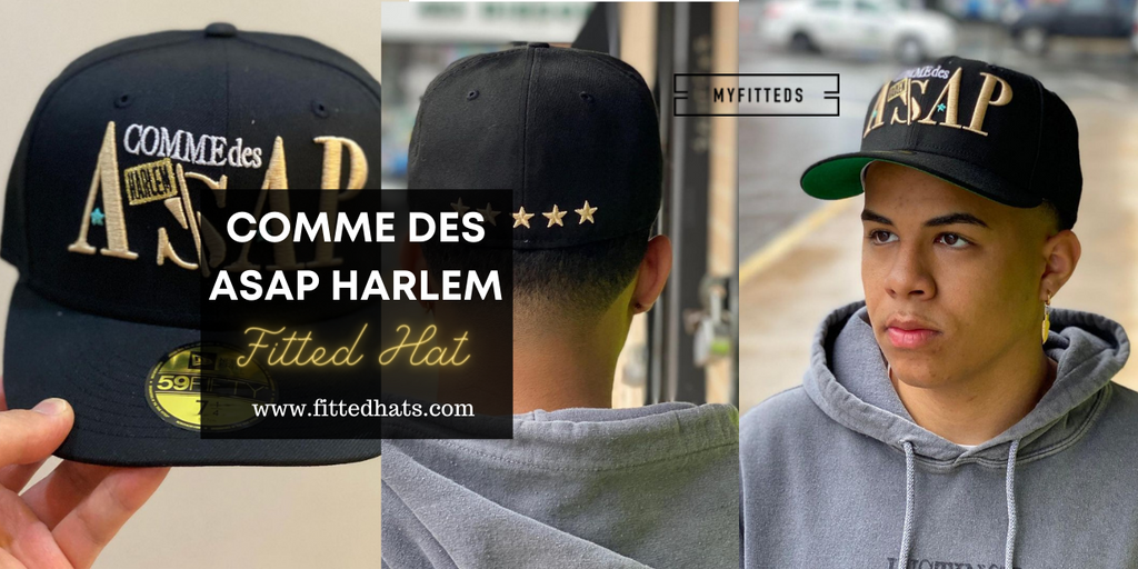 Commes Des Asap Harlem Fitted Hat | Harlem Fitted Cap
