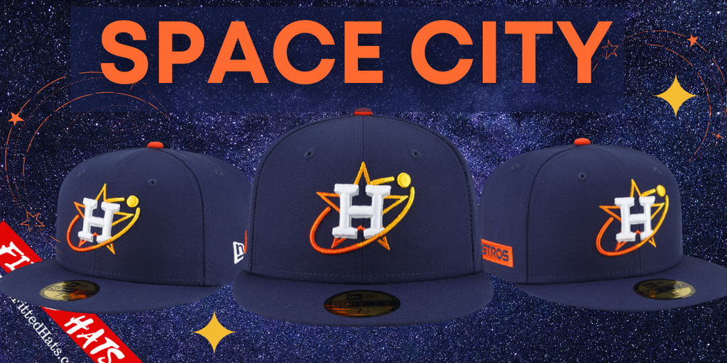 New Era Houston Astros Space City Connect Edition 9Twenty Strapback Hat
