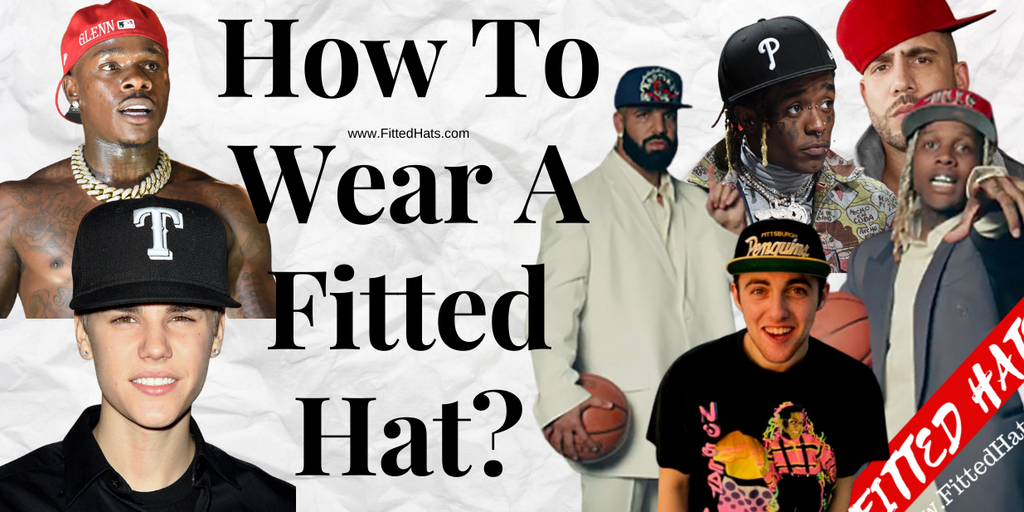 wearing low profile fitted hats