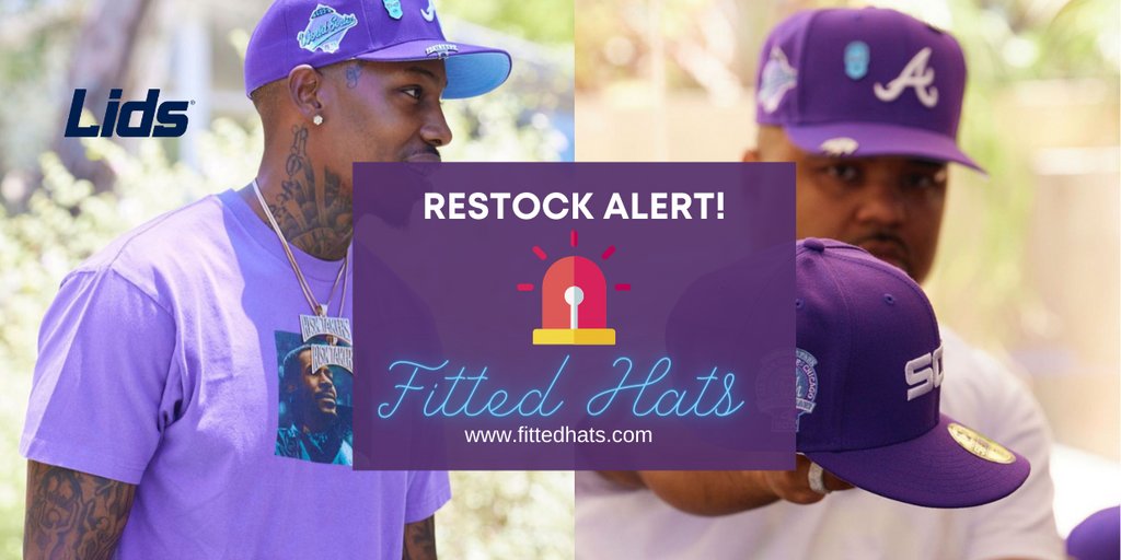 Lids Restock Purple Fitted Hats