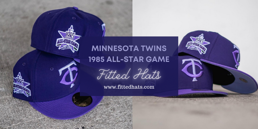 Purple Minnesota Twins 1985 All-Star Game Fitted Hat