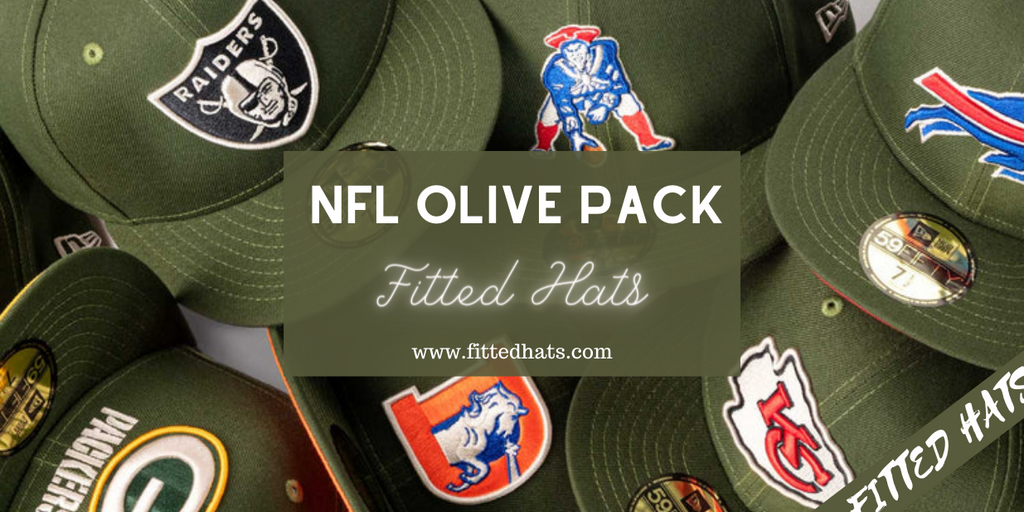 NFL Olive Pack Fitted Hats