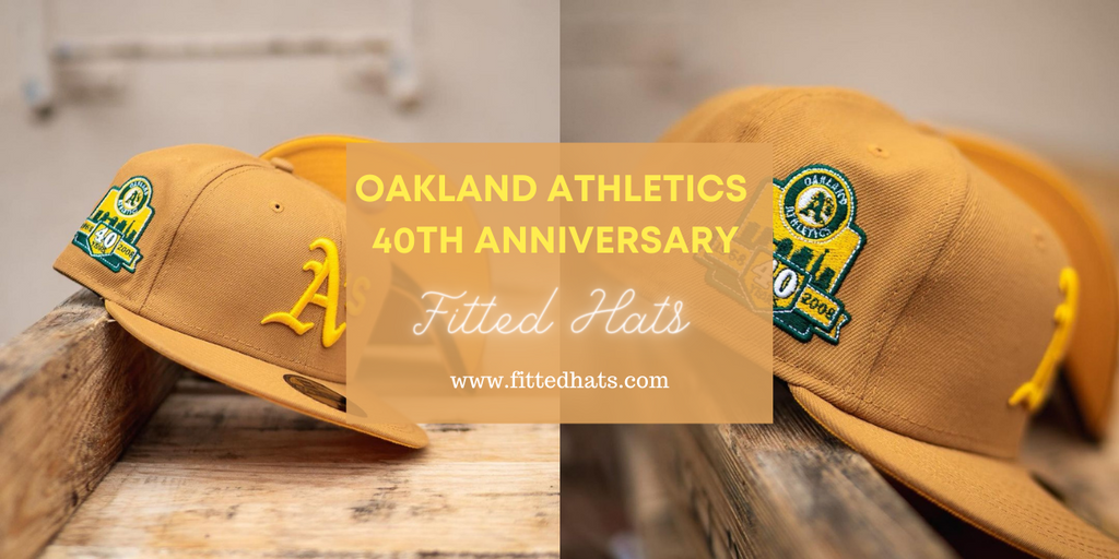 New Era Oakland Athletics Wheat 40th Anniversary Fitted Hat