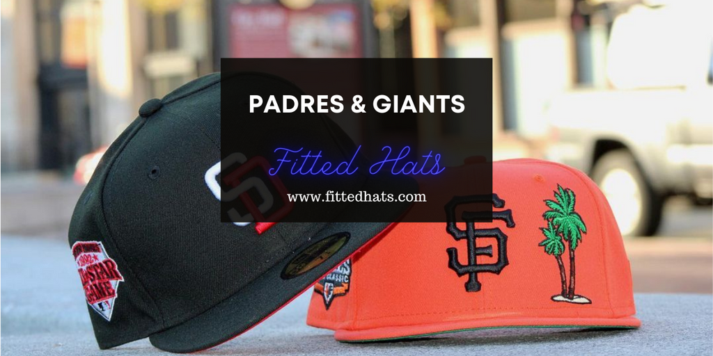 House of Fitteds Padres & Giants Fitted Hats