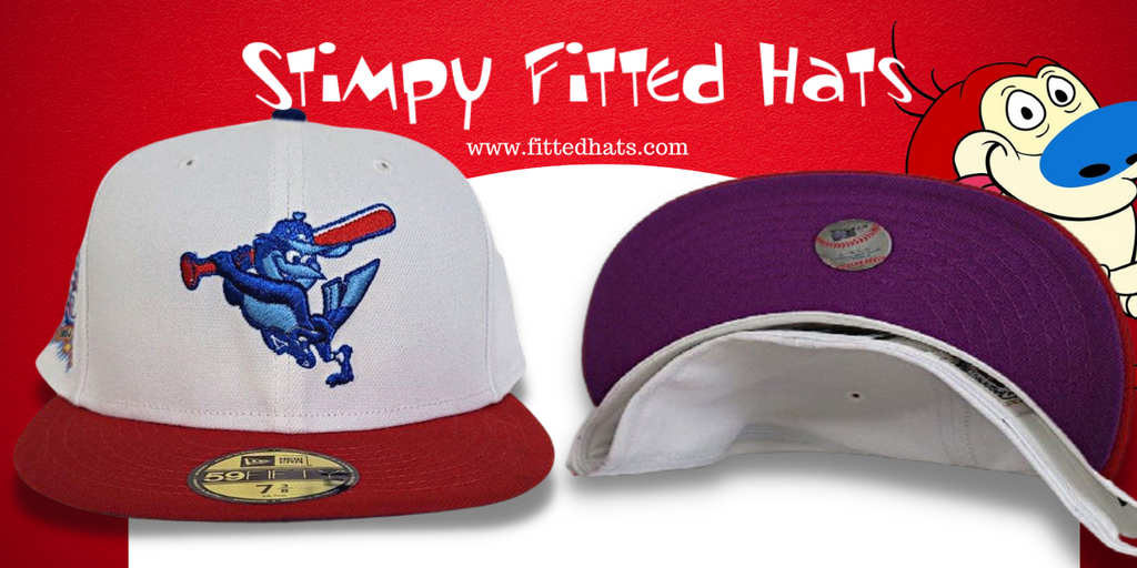 Stimpy Fitted Hats