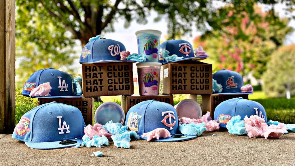 Cotton Candy Fitted Hats From Hat Club!