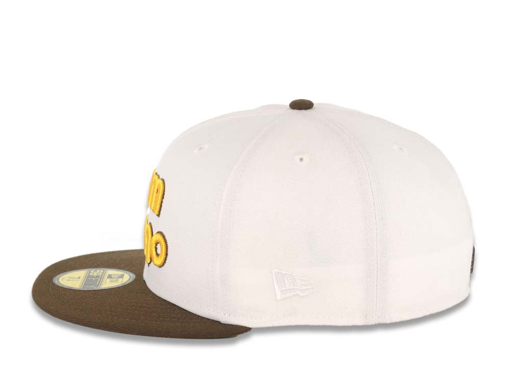 New Era Slam Diego Padres Petco Park White/Dark Brown 59FIFTY Fitted Hat