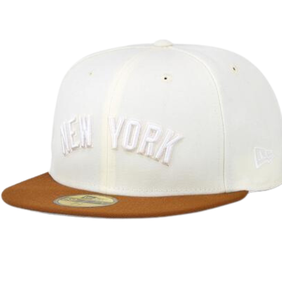 New Era x Eblens New York Yankees Chrome/Toasted Peanut 2023 59FIFTY Fitted Hat