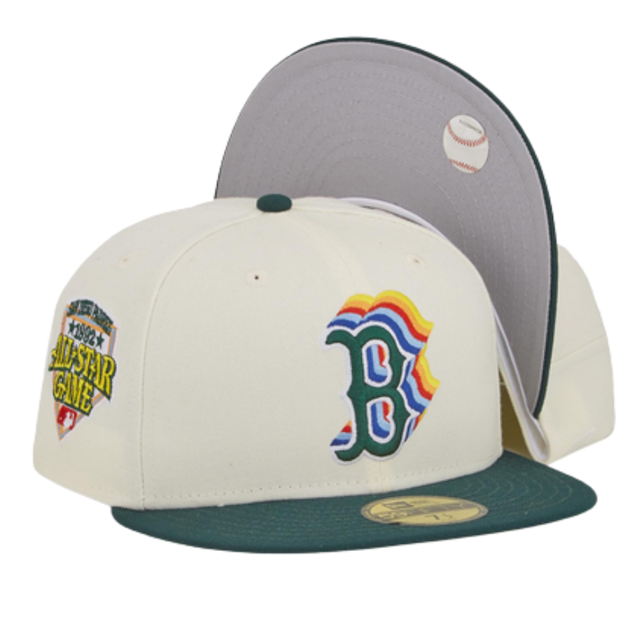 New Era x Eblens Boston Red Sox 1992 All-Star Game White/Dark Green 59FIFTY Fitted Hat