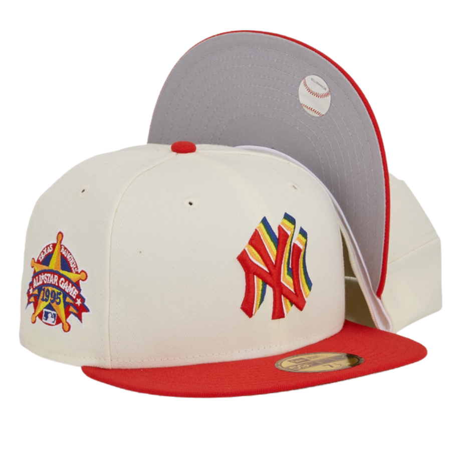 New Era x Eblens New York Yankees 1995 All-Star Game White/Red 59FIFTY Fitted Hat