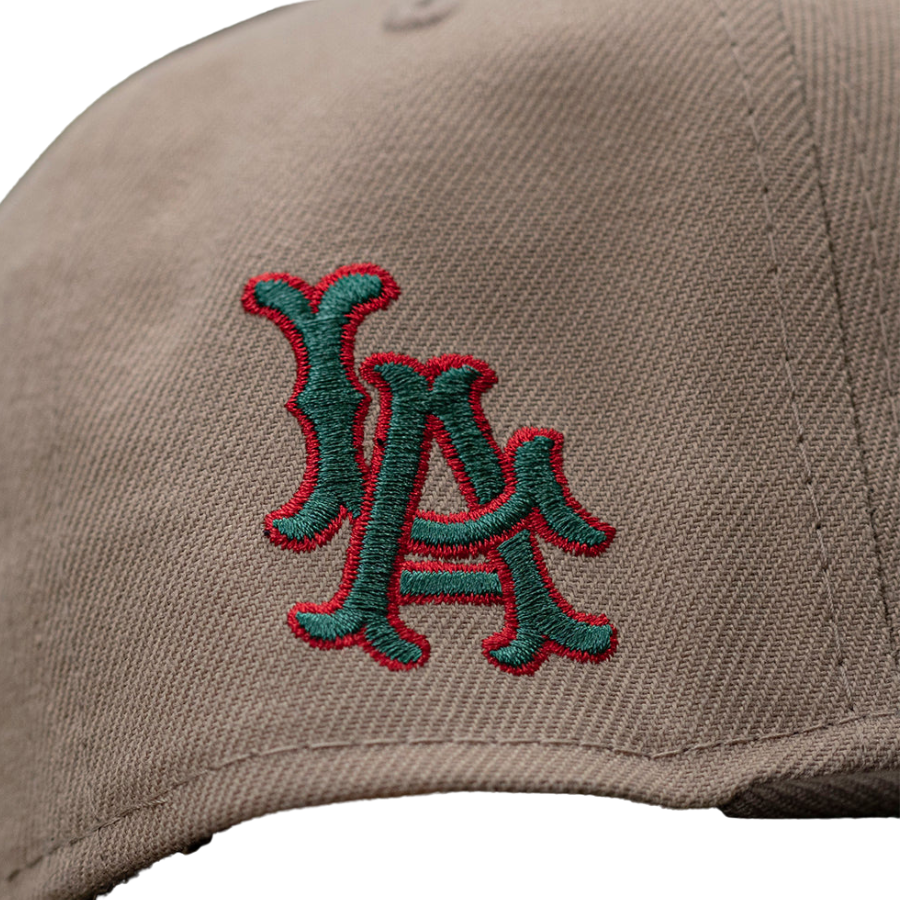 New Era x FAM Los Angeles Angels Camel/Walnut/Emerald Green 59FIFTY Fitted Hat