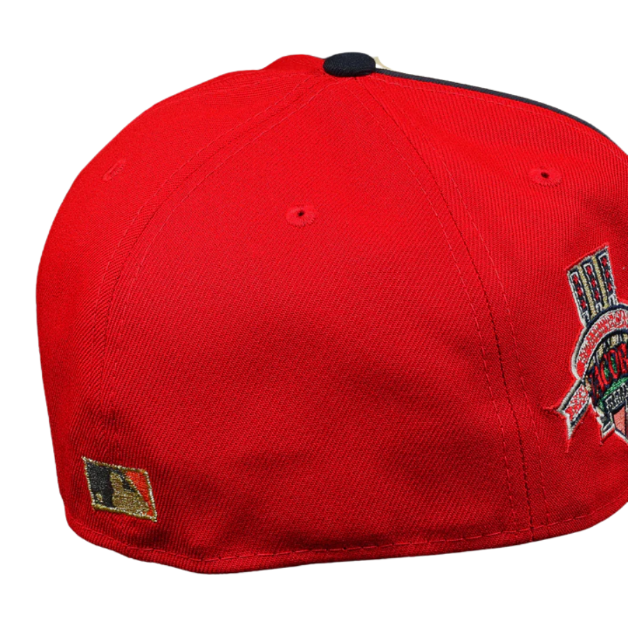 New Era Cleveland Indians Jacobs Field 10th Anniversary “Old Gold for All” 59FIFTY Fitted Hat
