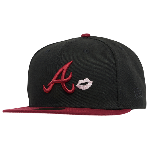 Atlanta Braves New Era MLB x Big League Chew Slammin' Strawberry Flavor  Pack 59FIFTY Fitted Hat 