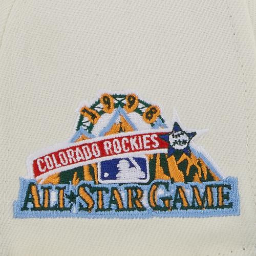 New Era x Eblens New York Yankees 1998 All-Star Game White/Dark Green 59FIFTY Fitted Hat