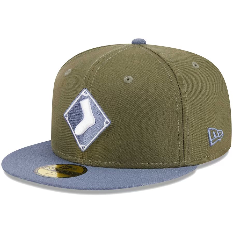 New Era Chicago White Sox Olive/Blue 2023 59FIFTY Fitted Hat