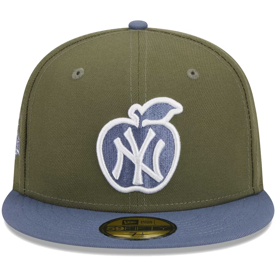 New Era New York Yankees Olive/Blue 2023 59FIFTY Fitted Hat