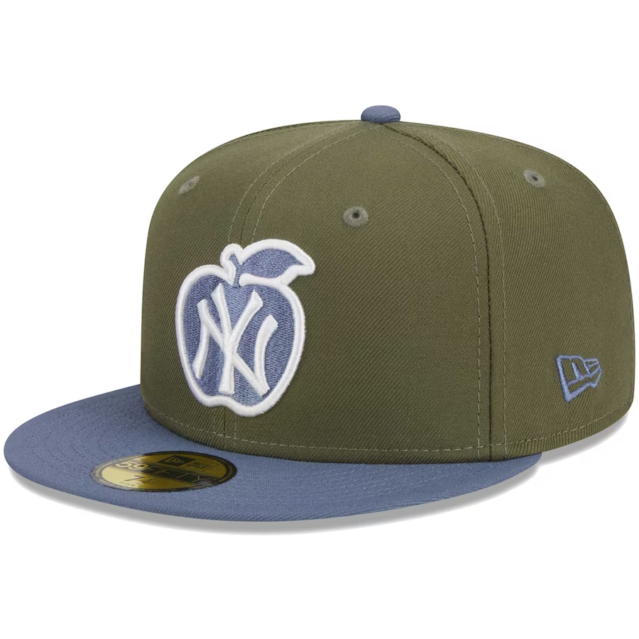 New Era New York Yankees Olive/Blue 2023 59FIFTY Fitted Hat