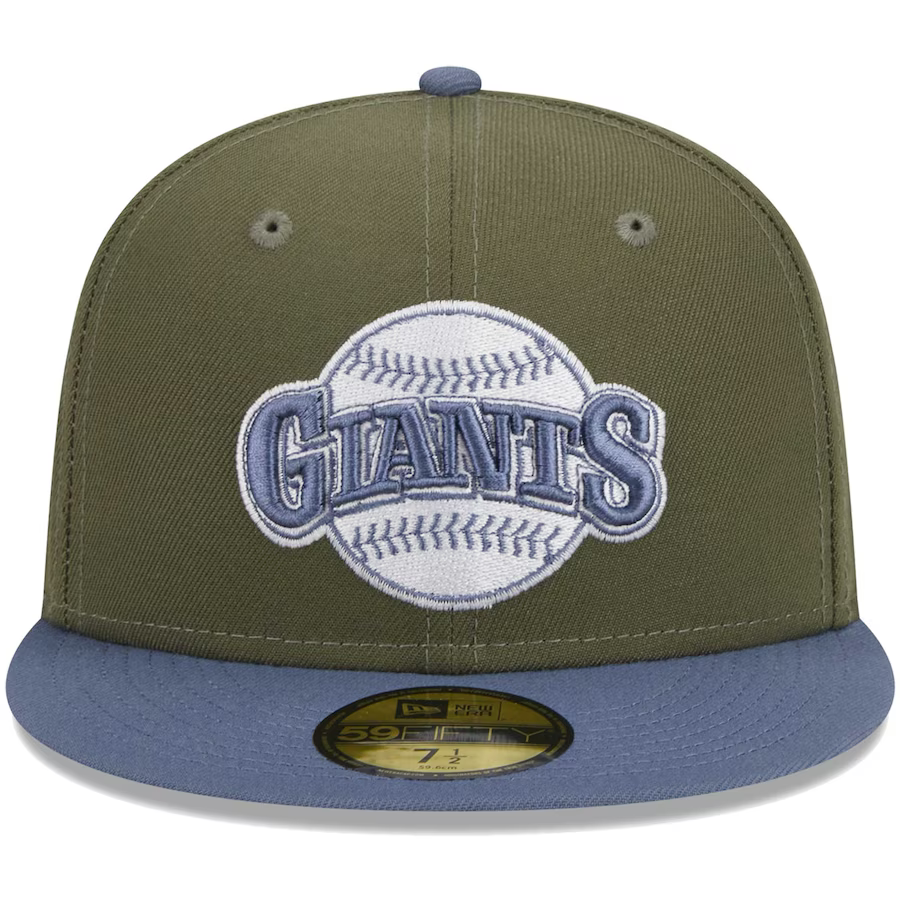 New Era San Francisco Giants Olive/Blue 2023 59FIFTY Fitted Hat