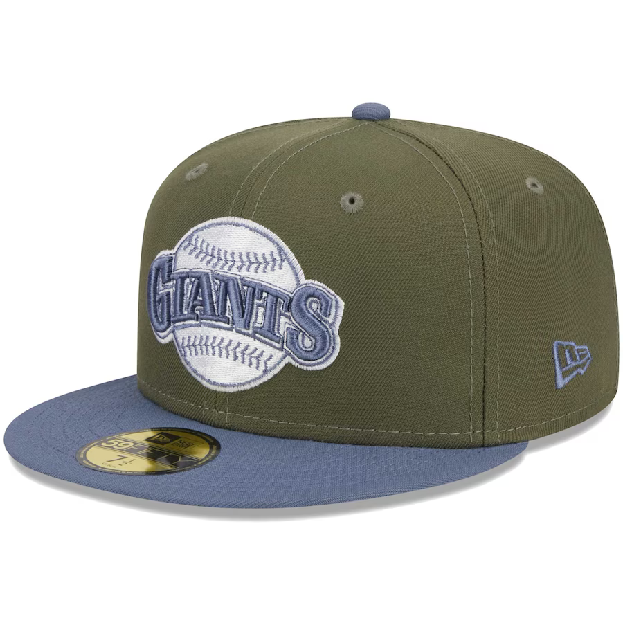 New Era San Francisco Giants Olive/Blue 2023 59FIFTY Fitted Hat