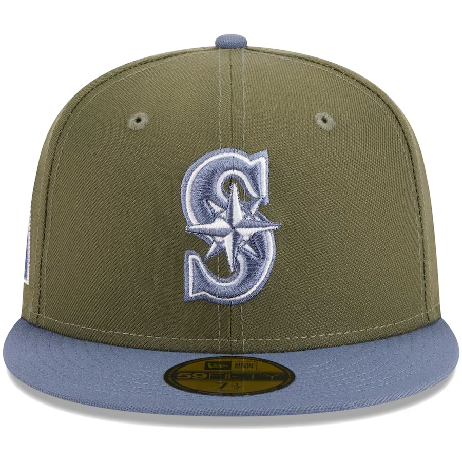 New Era Seattle Mariners Olive/Blue 2023 59FIFTY Fitted Hat