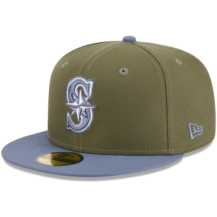 New Era Seattle Mariners Olive/Blue 2023 59FIFTY Fitted Hat