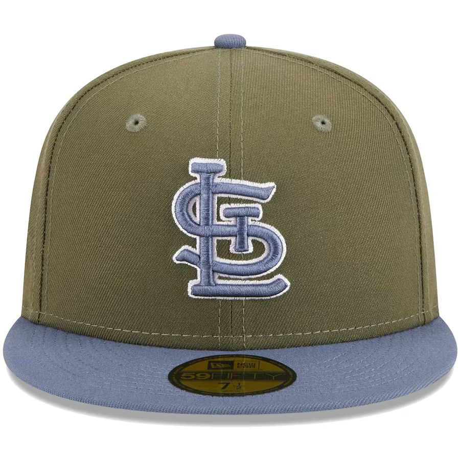 New Era St. Louis Cardinals Olive/Blue 2023 59FIFTY Fitted Hat