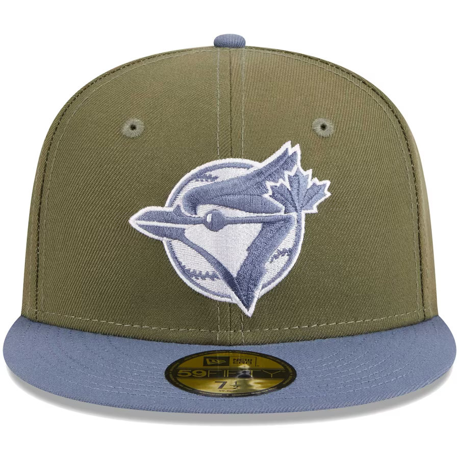 New Era Toronto Blue Jays Olive/Blue 2023 59FIFTY Fitted Hat