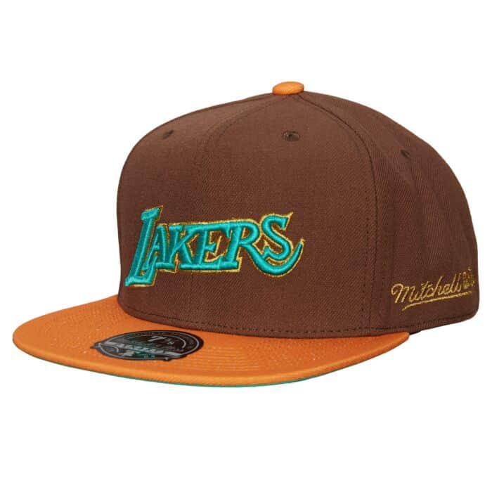 MITCHELL AND NESS Los Angeles Lakers Pastel Fitted Hat HHSF5613