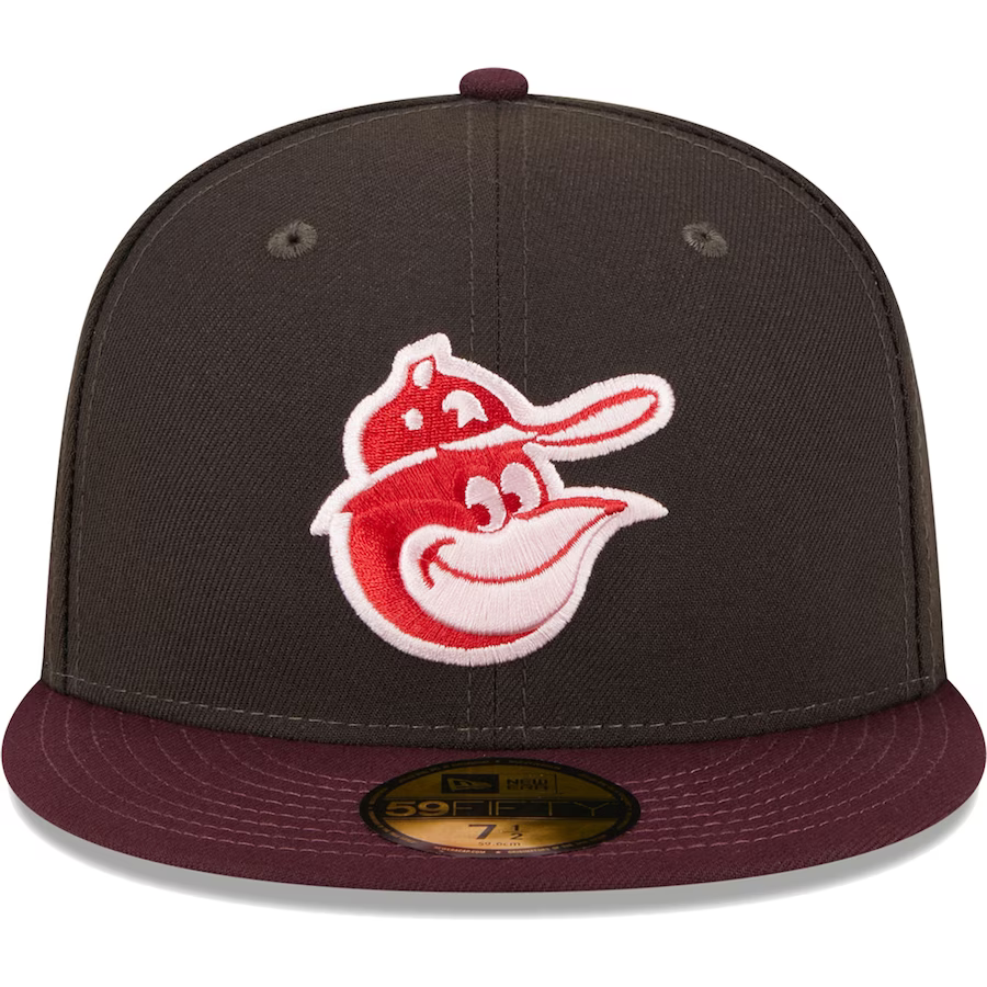 New Era Baltimore Orioles Chocolate Strawberry 2023 59FIFTY Fitted Hat