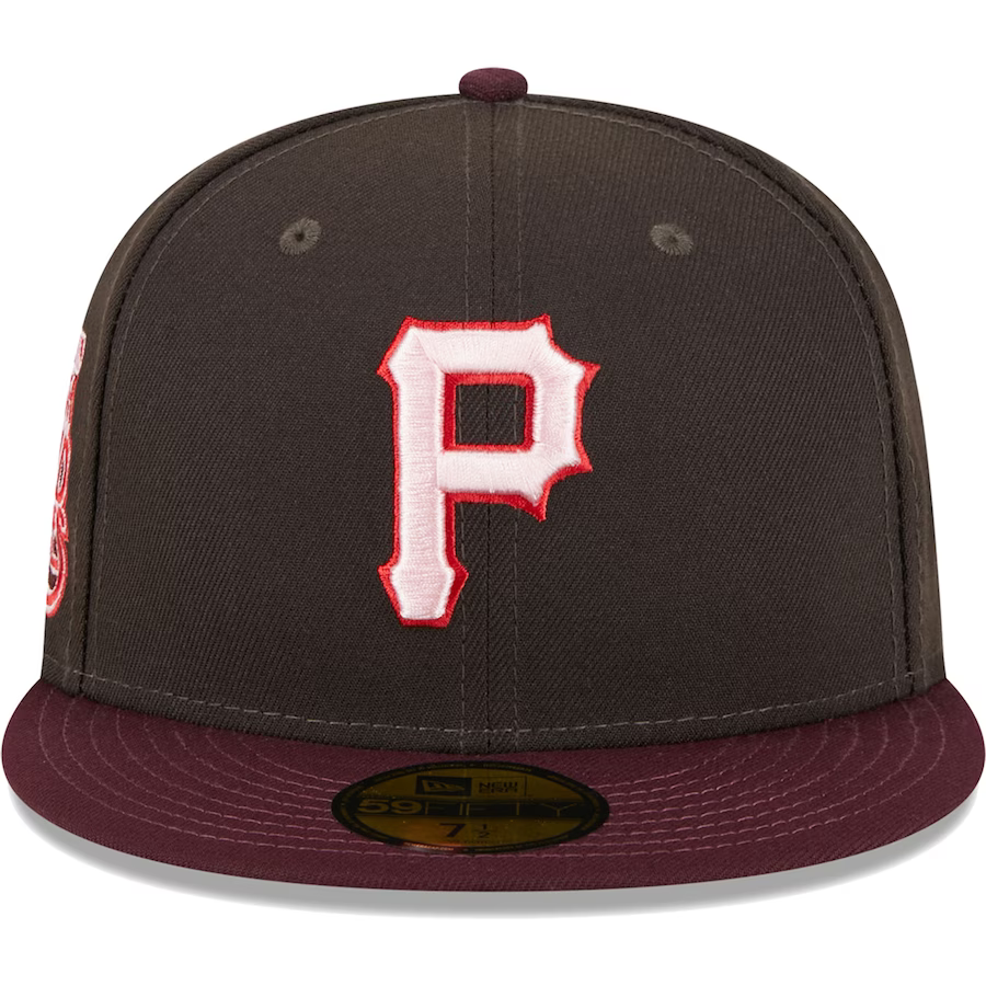 New Era Pittsburgh Pirates Chocolate Strawberry 2023 59FIFTY Fitted Hat