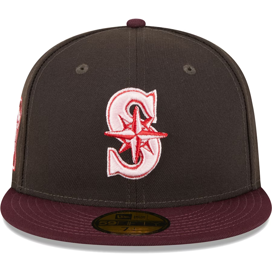 New Era Seattle Mariners Chocolate Strawberry 2023 59FIFTY Fitted Hat