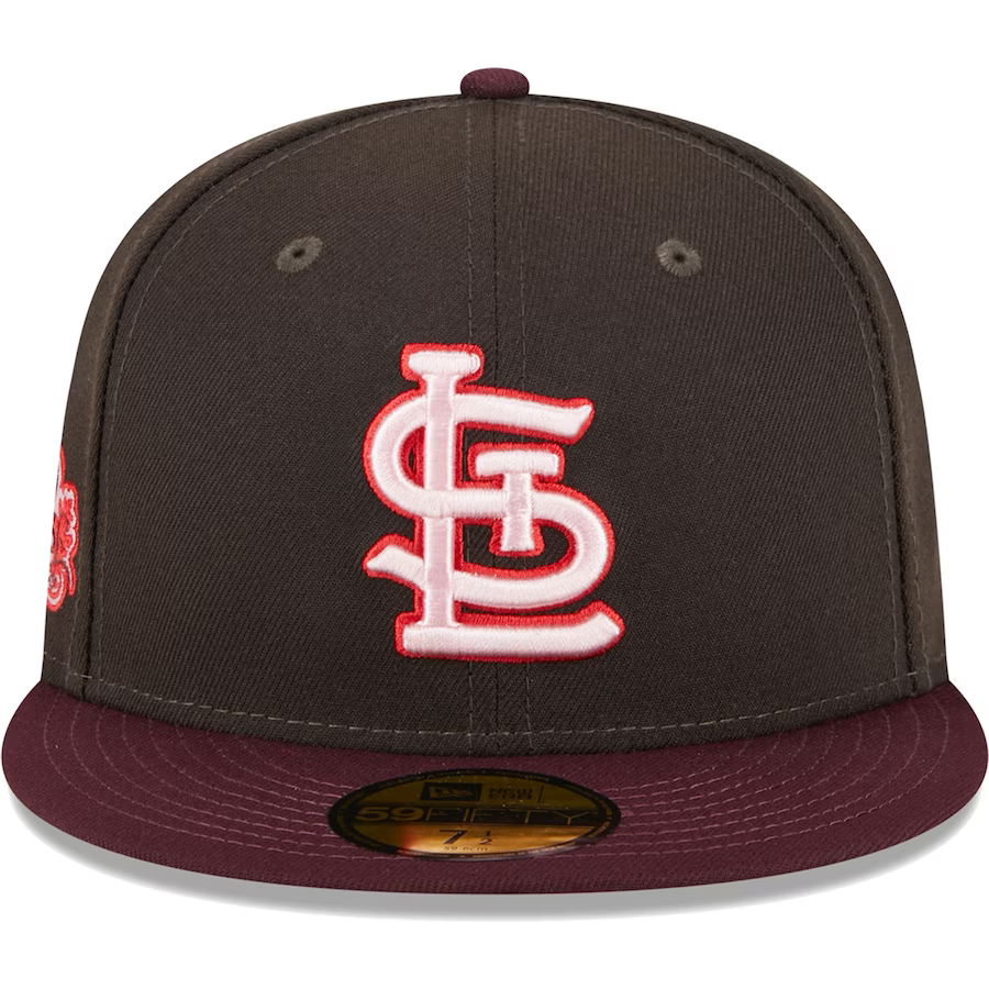 New Era St. Louis Cardinals Chocolate Strawberry 2023 59FIFTY Fitted Hat