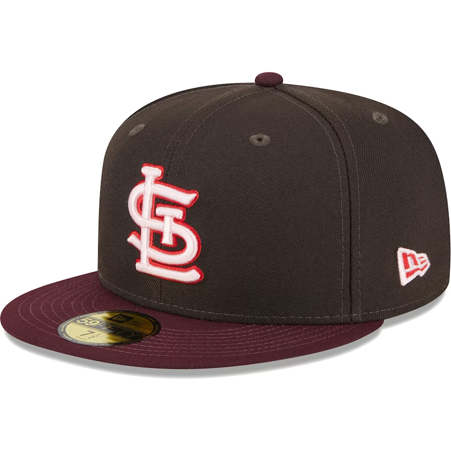 New Era St. Louis Cardinals Chocolate Strawberry 2023 59FIFTY Fitted Hat