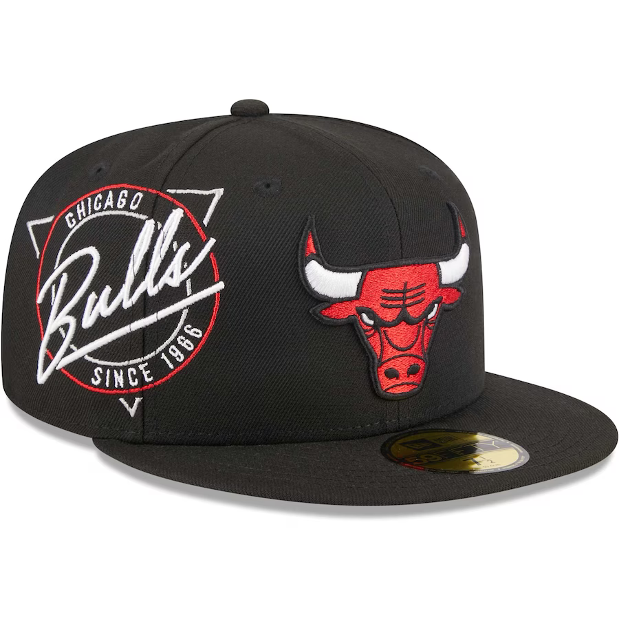 Gorra Mitchell and Ness NBA 98 DRAFT PRO STRAPBACK BULLS Chicago Bulls Black