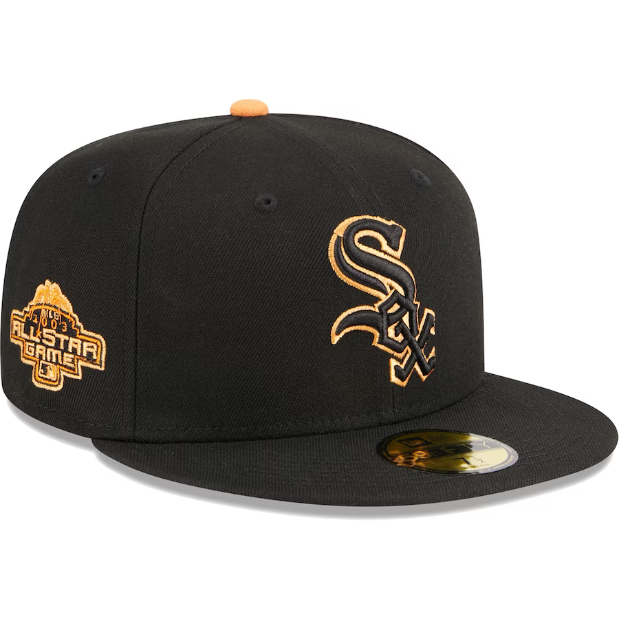 New Era Chicago White Sox Cream Cord Brim Prime Edition 59Fifty Fitted Hat, EXCLUSIVE HATS, CAPS